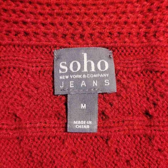 New York & Company Soho Jeans Boat Neck Sweater - Picture 4 of 6